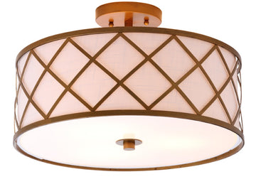 Elizabeth Metal LED Flush Mount - JONATHAN Y